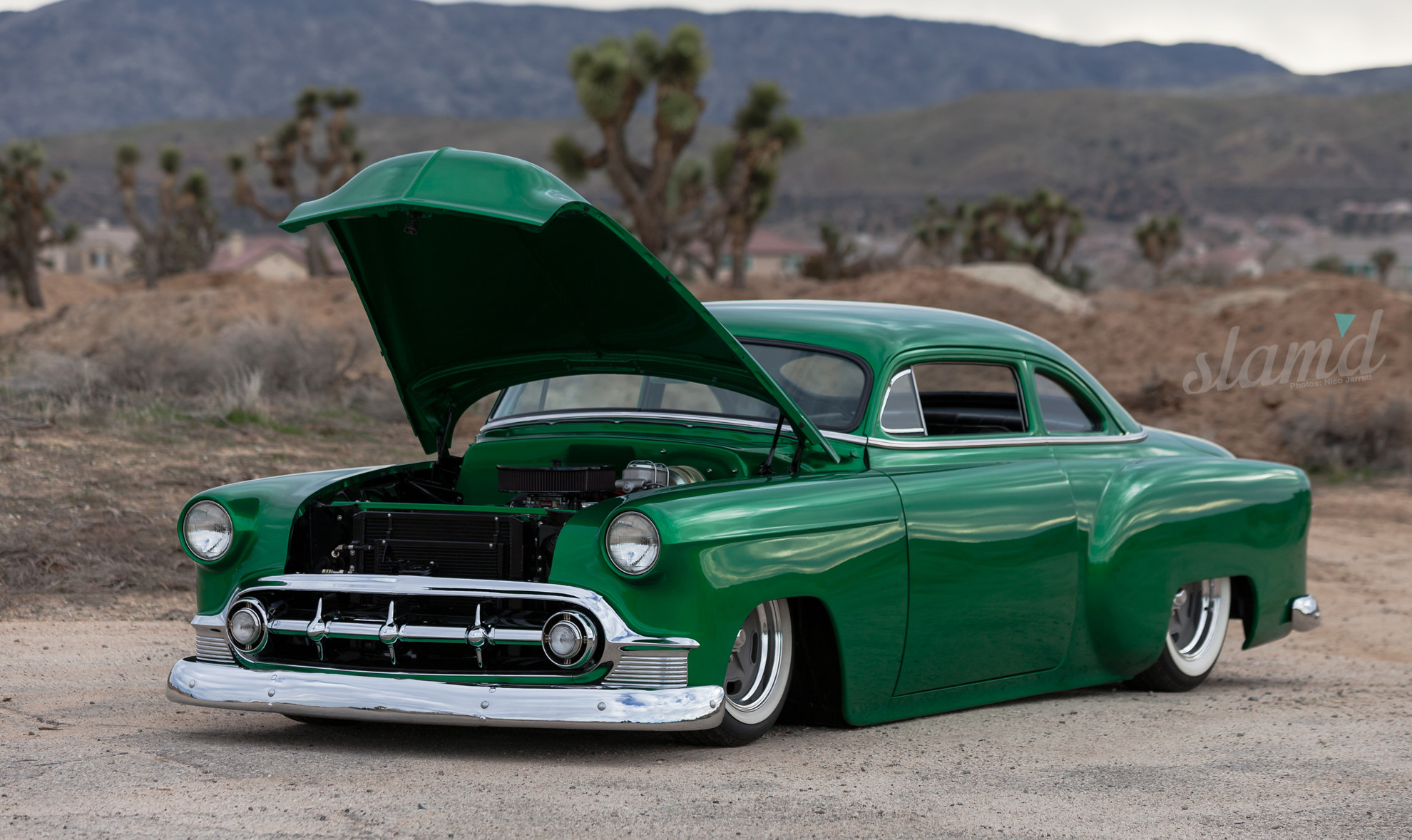 The Green Mile: Toneman’s 1953 Chevy Coupe – Slam'd Mag